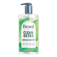Thumbnail for Biore Clean Detox Gentle Face Cleanser for Sensitve Skin, Daily Face Wash, Cleansing Detox, Fragrance and Paraben Free, 6.77 oz