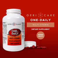 Thumbnail for GeriCare Multivitamin Supplement Tablets, (Bottle of 1000)
