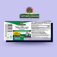 Thumbnail for Nature's Answer Alcohol-Free Skullcap Herb, 1-Fluid Ounce