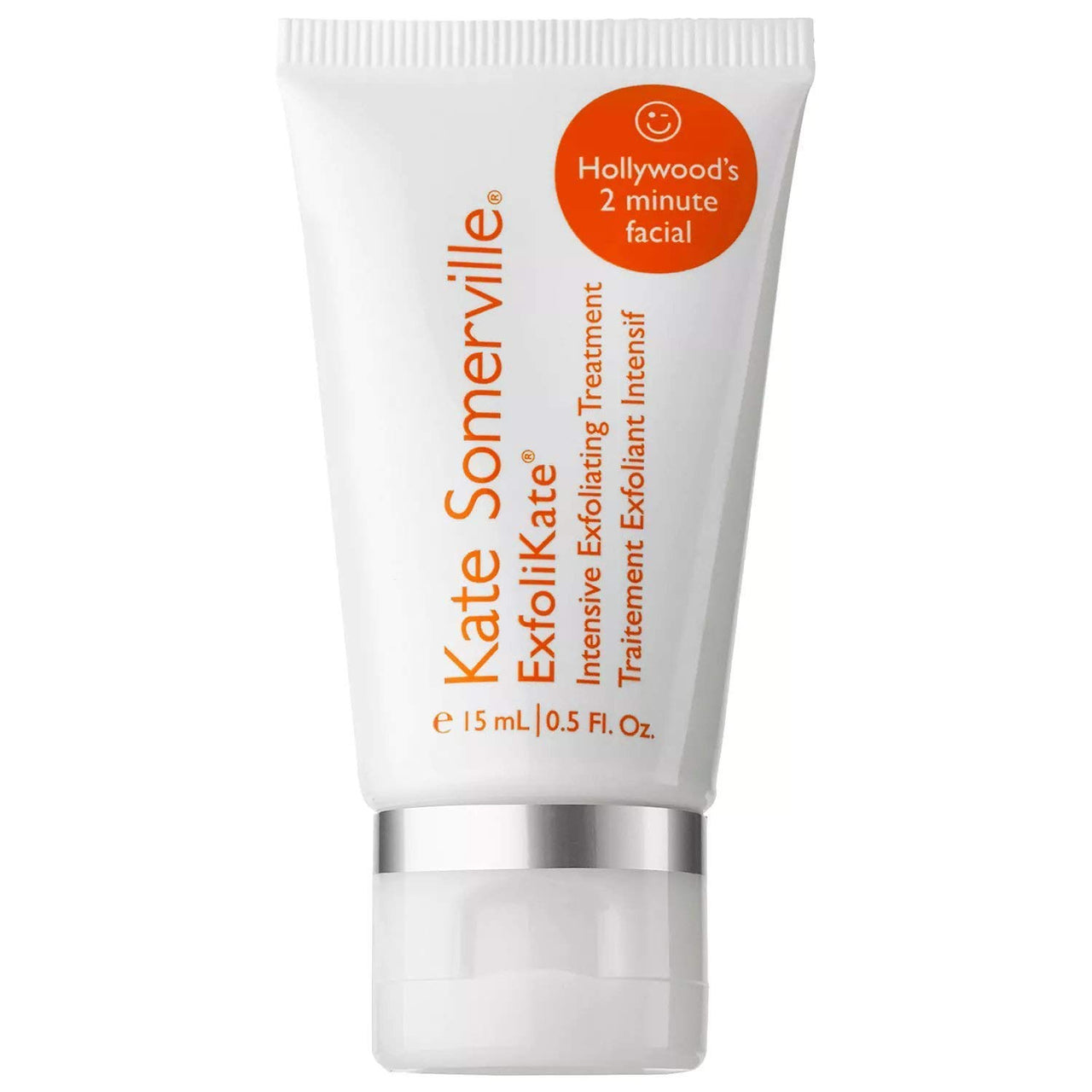 Kate Somerville ExfoliKate Intensive Exfoliating Treatment – Salicylic Acid and Lactic Acid Super Facial Scrub Improves Texture and Pores, 0.5 Fl Oz