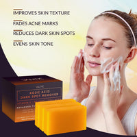Thumbnail for VALITIC Kojic Acid Dark Spot Remover Soap Bars with Vitamin C, Retinol, Collagen, Turmeric - Original Japanese Complex Infused with Hyaluronic Acid, Vitamin E, Shea Butter, Castile Olive Oil (3 Pack)