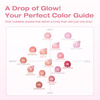 Thumbnail for PERIPERA SYRUPY TOK CHEEK 15 Colors, Liquid Blush, Dewy Finish and Hydrates All day, Soft Velvet Texture Face Cheek Tint (05 COOL APPLE)