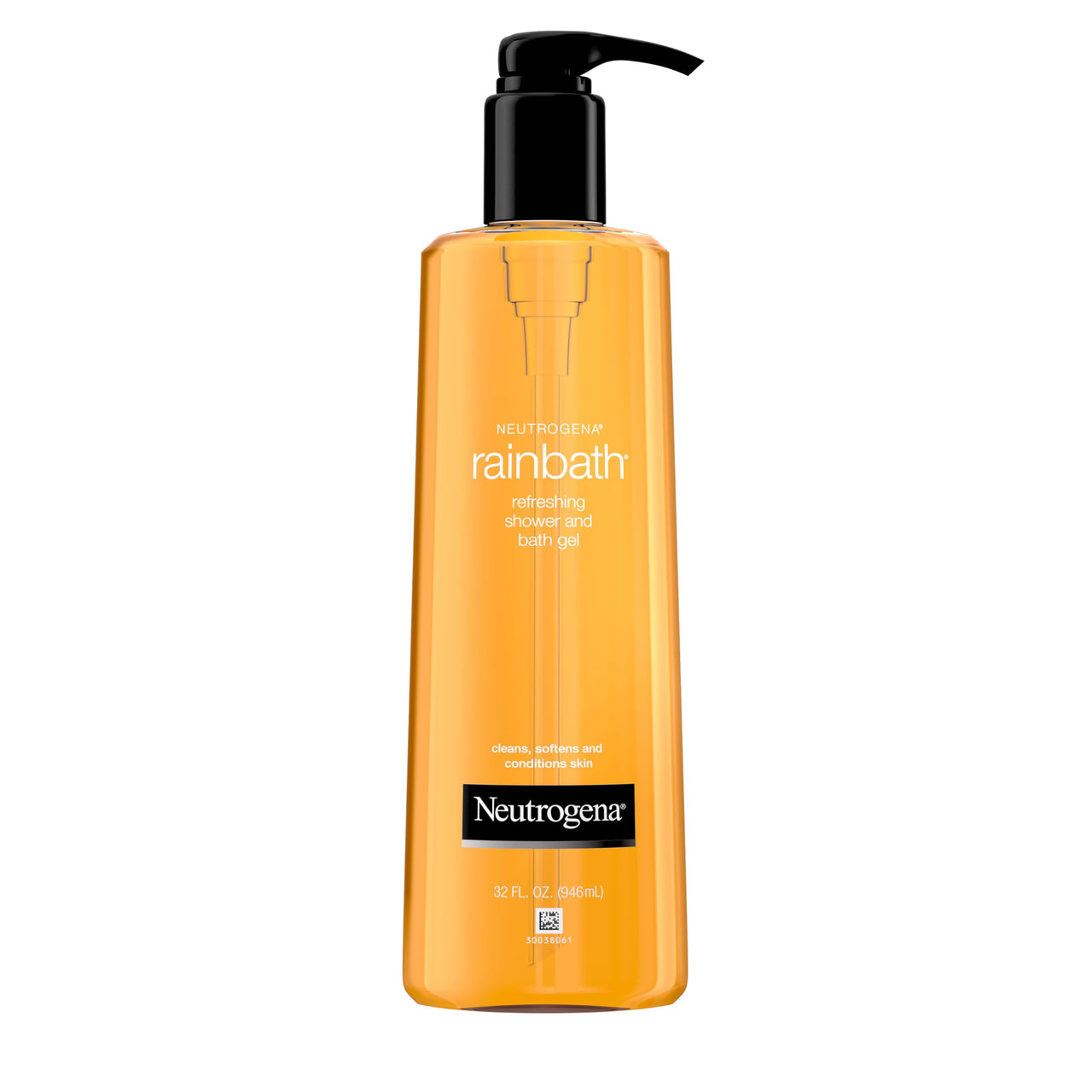 Neutrogena Rainbath Cleansing Shower & Bath Gel, Daily Moisturizing Body Wash Cleanser & Shaving Gel for Men & Women, Clean-Rinsing Creamy Lather for Softer & Smoother Skin, Original Scent, 32 fl. Oz