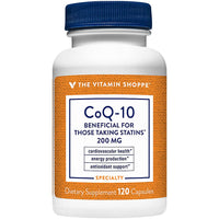 Thumbnail for The Vitamin Shoppe CoQ-10 200mg Beneficial for Those Taking (120 Capsules)