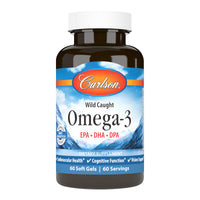 Thumbnail for Omega-3, 700 mg Omega-3s, EPA, DHA, DPA, Budget Friendly, Wild Caught, Sustainably Sourced, 60 Soft Gels
