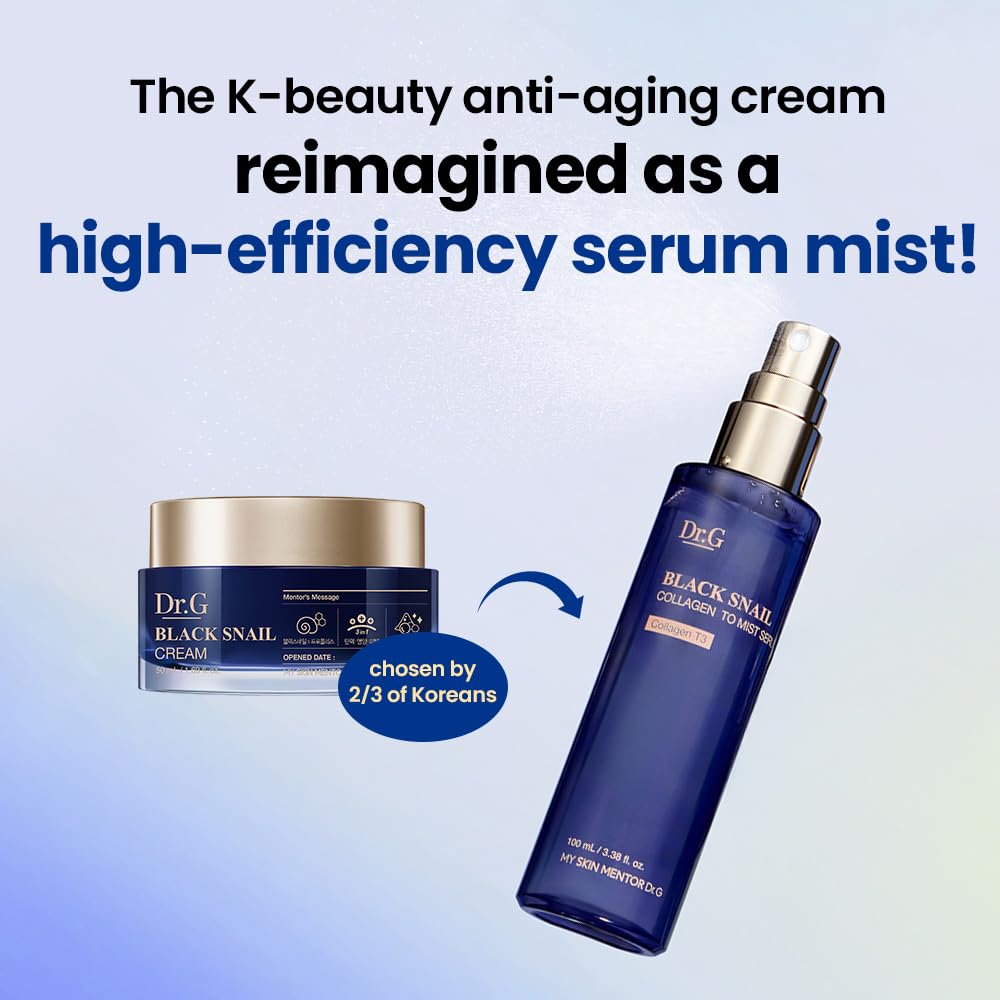 Black Snail Collagen Serum to Mist