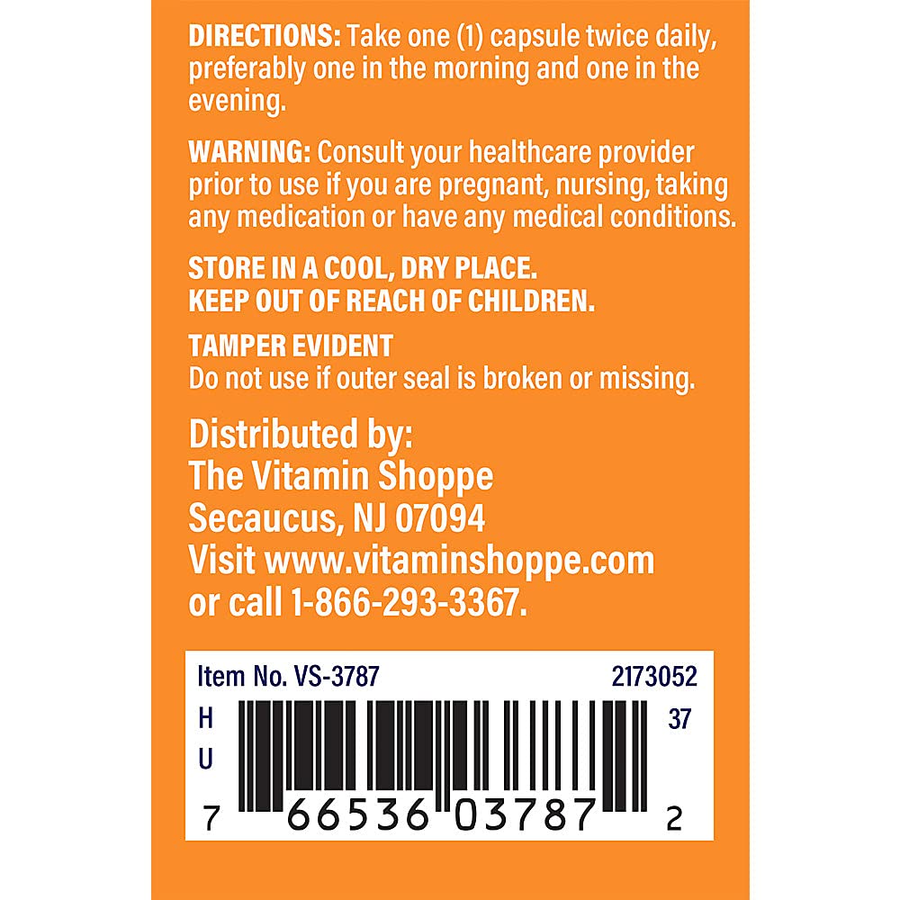 The Vitamin Shoppe Ginkgo Biloba - Memory Support, Mental Clarity & Circulation, Standardized Extract (60 Capsules)