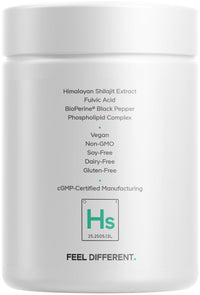 Thumbnail for Codeage Liposomal Himalayan Shilajit+ Supplement - 500 mg Shilajit, KSM-66 Ashwagandha, CoQ10, Fulvic Ionic Minerals, Calcium, Magnesium, BioPerine - Liposomal Delivery - Non-GMO - 60 Capsules