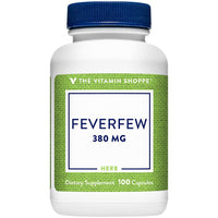 Thumbnail for The Vitamin Shoppe Feverfew 380MG, A Traditional Herb, Once Daily (100 Capsules)