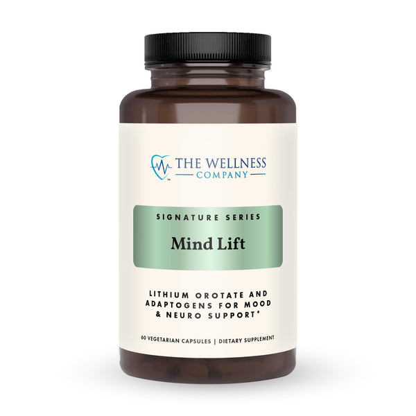 Mind Lift - Mood Boost, Mental Focus, Cognitive Defense - Lithium, GABA, DHA L-Phenylalanine | 60ct (1 Month Supply)