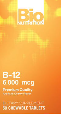Thumbnail for Bio Nutrition B-12 Sublingual Tablet, 50 Count