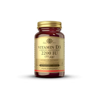 Thumbnail for Solgar Vitamin D3 (Cholecalciferol) 55 mcg (2200 IU), 100 Vegetable Capsules - Helps Maintain Healthy Bones & Teeth - Immune System Support - Non-GMO, Gluten Free, Dairy Free, Kosher - 100 Servings