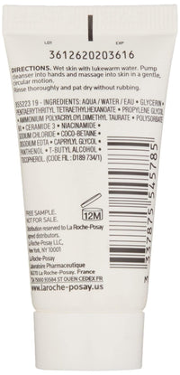 Thumbnail for La Roche-Posay Tolerance Hydrating Gentle Face Wash Cleanser for Normal to Dry Sensitive Skin, 0.5 Fl Oz