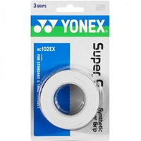 Thumbnail for Yonex Super Grap Overgrip White - 3 Pack