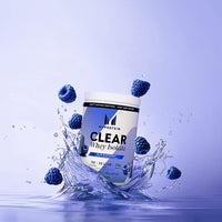 Thumbnail for Myprotein Clear Whey Isolate Protein Powder, 20 Servings (1.1lbs) Blue Raspberry, 20g Protein per Serving, Naturally Flavored Drink Mix, Daily Protein Intake for Superior Performance