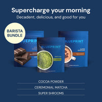 Thumbnail for Blueprint Bryan Johnson Super Shroom Coffee – Mushroom Coffee with Lion’s Mane, Reishi & GABA – 70mg Caffeine – Focus & Energy Coffee – Adaptogenic Coffee Alternative – 30 Servings