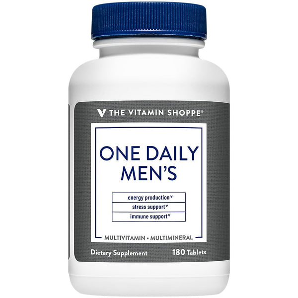 The Vitamin Shoppe One Daily Mens Multivitamin 180 Tablets
