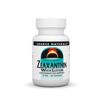 Thumbnail for Source Naturals Zeaxanthin with Lutein, Antioxidant Eye Support* - 10 mg - 30 Capsules