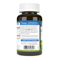 Thumbnail for Carlson - Chewable Iron, 27 mg - Superior Absorption, Blood Health, Energy Production & Optimal Wellness, Grape, 60 tablets
