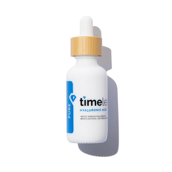 Timeless Skin Care Hyaluronic Acid 100% Pure Serum - Hydrating Face Serum for Personal Care - Fragrance-Free - Hyaluronic Acid - for Skin Care - 1 oz