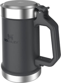 Thumbnail for STANLEY Classic Bottle Opener Beer Stein 24 oz | Flip Up Lid and Heavy Duty Handle with Built In Bottle Opener | Insulated Stainless Steel Beer Mug | BPA-Free | Black 2.0