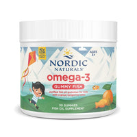 Thumbnail for Nordic Naturals Nordic Omega-3 Gummy Fish, Tangerine - 30 Gummy Fish - 124 mg Total Omega-3s with EPA & DHA - Non-GMO - 30 Servings