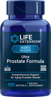 Thumbnail for Life Extension Ultra Prostate Formula, 100 Softgels, Natural Supplement for Men