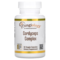 Thumbnail for Fungiology, Cordyceps Complex, 90 Veggie Capsules, California Gold Nutrition