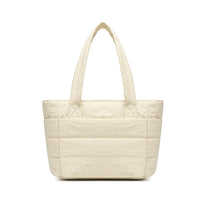 Thumbnail for Covelin Lightweight Puffy Tote Bag for Women - Spacious, Versatile, and Practical Everyday Carry-All Beige
