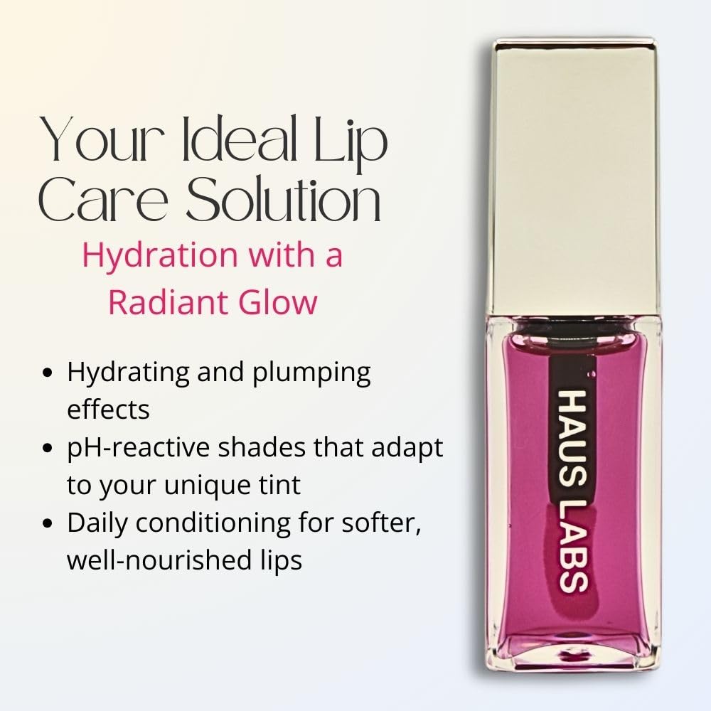 Haus Labs By Lady Gaga PHD Hybrid Lip Oil Full Size - Tint, Sheer Pink