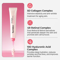 Thumbnail for Torriden CELLMAZING Collagen Firming Eye Cream with an Eye Massager 30ml (1.01 fl.oz) | Wrinkle Improvement and Dark Circles Care | 5D Collagen Complex, 4R Pure Retinol