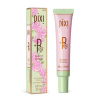 Thumbnail for Pixi Beauty +Rose Radiance Perfector | Multitasking Brightening & Blurring Primer with Rose Water, Ceramide NP & Hyaluronic Acid | Luminous Skin Primer & Glowy Complexion Enhancer | 0.8 fl oz/ 25 ml