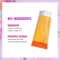 Thumbnail for Good Molecules Hydrating Facial Cleansing Gel - Face Wash with Rosewater and Pineapple - Skincare for Face, Brighten, Cleanse and Moisturize
