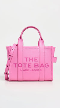 Thumbnail for Marc Jacobs Womens The Leather Small Tote Bow Pink One Size