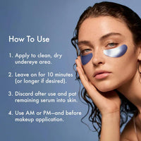 Thumbnail for Summer Fridays Jet Lag Under Eye Patches - Hydrating & Depuffing Hydrogel Eye Masks with Caffeine & Peptides to Soothe & Refresh the Undereye Area (6 Pairs)