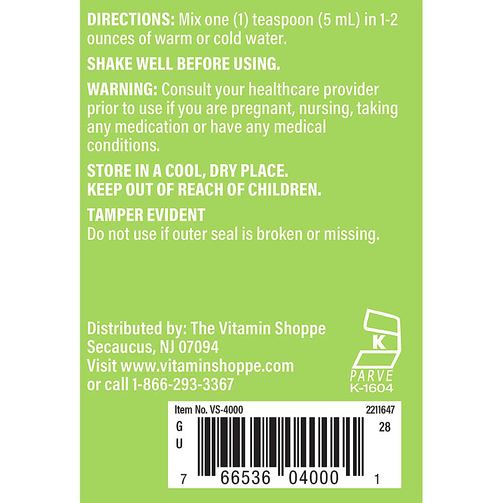 The Vitamin Shoppe Children's Liquid Black Elderberry Extract - Supports Immune & Seasonal Health - Berry (8 fl. oz.)