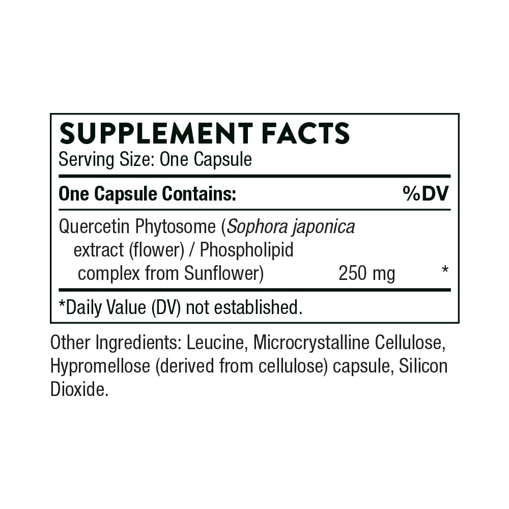 THORNE - Immune Support Duo - Quercetin Phytosome & NAC for Balanced Immune and Respiratory Wellness - 30 Servings