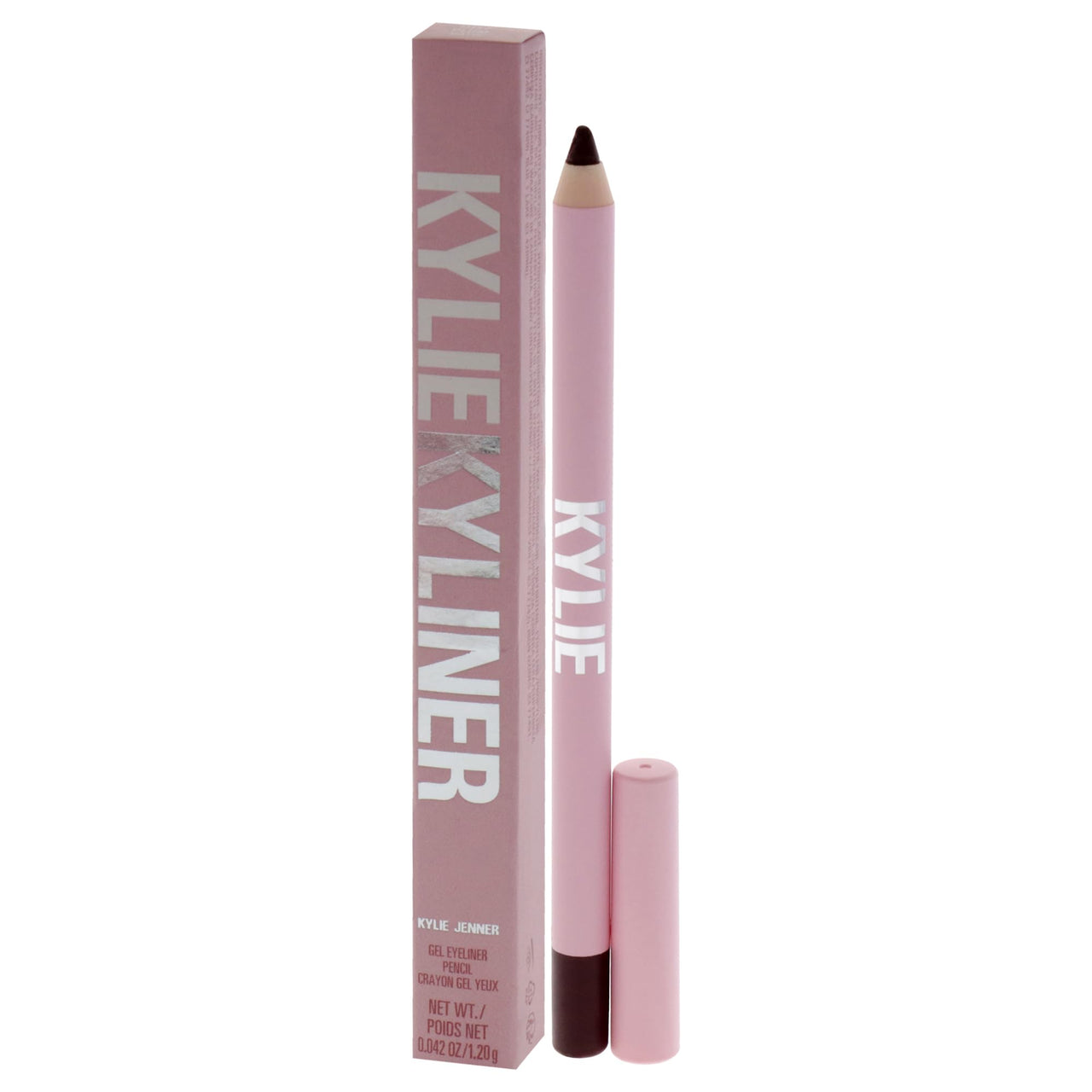 Kylie Cosmetics Gel Eyeliner Pencil - 007 Matte Plum for Women - 0.04 oz Eyeliner