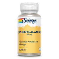 Thumbnail for SOLARAY L-Phenylalanine Veg Cap (Btl-Plastic) 500mg | 60ct
