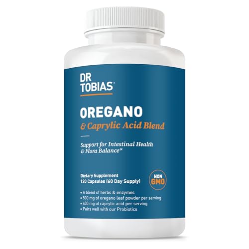 Image 1 of 1 Count (Pack of 120) for the product Dr. Tobias Oregano & Caprylic Acid Blend 120 Capsules