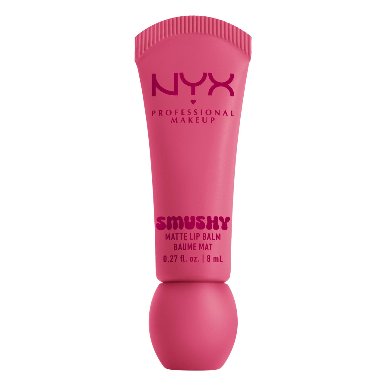 NYX PROFESSIONAL MAKEUP Smushy Matte Lip Balm, Tinted Lip Moisturizer with Soft, Matte Finish - Swipe Sesh (Light Dusty Rose)