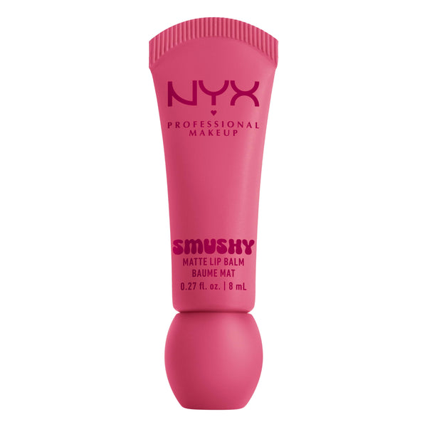 NYX PROFESSIONAL MAKEUP Smushy Matte Lip Balm, Tinted Lip Moisturizer with Soft, Matte Finish - Swipe Sesh (Light Dusty Rose)