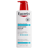 Thumbnail for Eucerin Intensive Repair Body Lotion for Dry Skin with Alpha Hydroxy, Body Moisturizer for Very Dry Skin, Moisturizes, Exfoliates and Conditions, Fragrance Free and Paraben Free, 16.9 Fl Oz Bottle