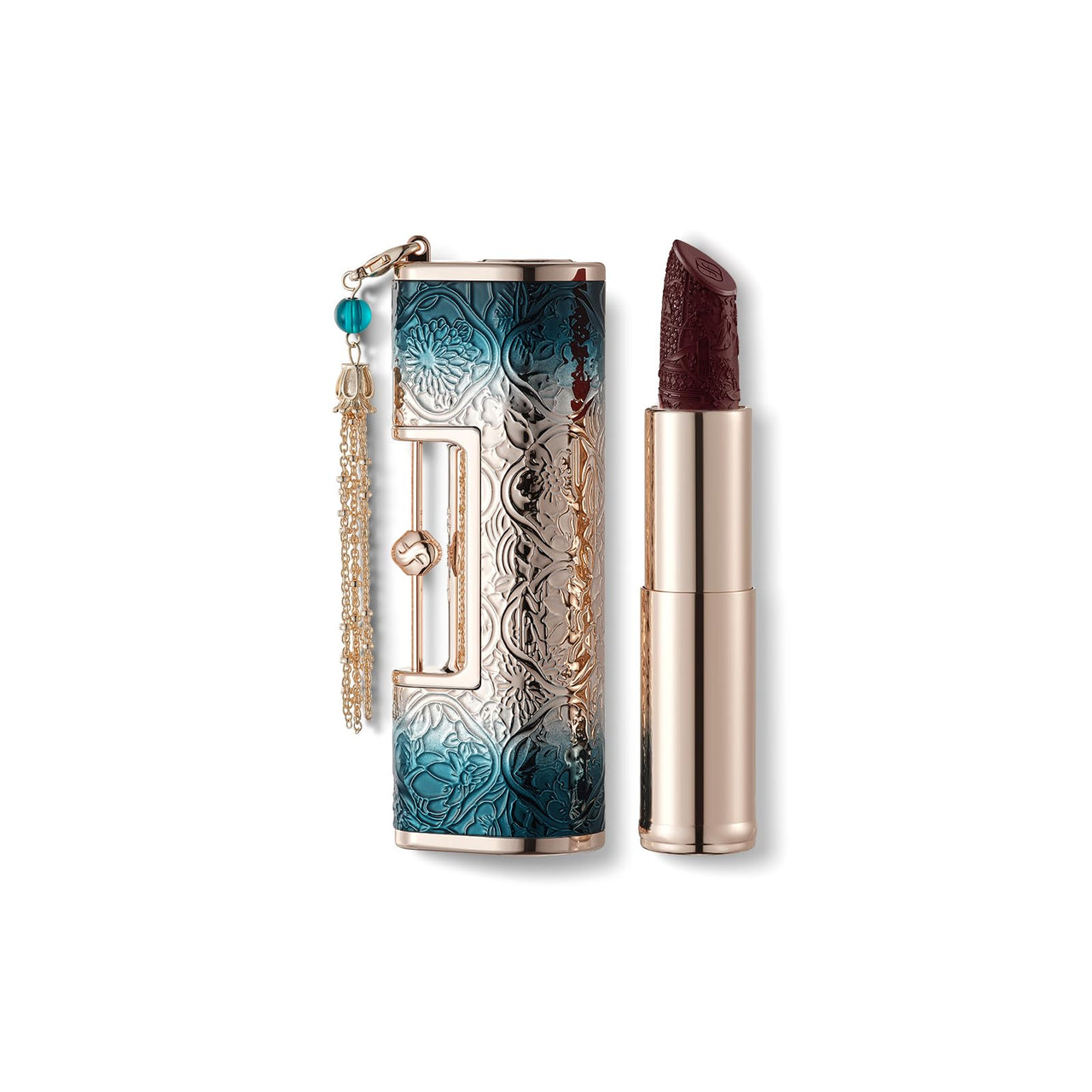 FLORASIS Blooming Rouge Love Lock Lipstick Long-Lasting Sculpting Lipstick Misty Matte Finish Lightweight Nourishing for Everyday Use (FLO-TXSKH-M1573)