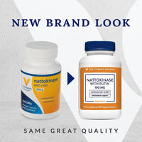 Thumbnail for The Vitamin Shoppe Nattokinase with Rutin 100MG, Antioxidant Supplement