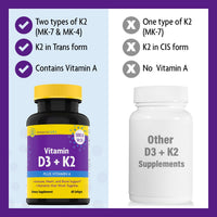 Thumbnail for Magnesium & D3 Bundle: InnovixLabs Advanced Magnesium (150 Time-Release Capsules) and InnovixLabs Vitamin D3 +K2 Supplement (60 Softgels). Optimal Calcium Absorption, Supports Bone and Immune Health.*