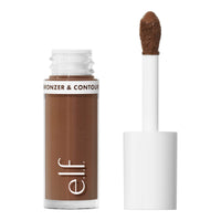 Thumbnail for e.l.f. Camo Liquid Bronzer & Contour, Silky Highly Pigmented Formula, Creates a Long-Lasting Bronzed Glow & Natural Look, Vegan & Cruelty-Free, 4 Light/Medium