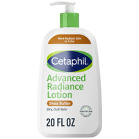 Thumbnail for Cetaphil Body Lotion, Advanced Radiance Lotion with Shea Butter for Dry, Sensitive Skin, 20 oz, Fragrance Free, Hypoallergenic, Non-Comedogenic, Packaging may vary