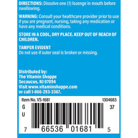 Thumbnail for The Vitamin Shoppe Vitamin B12 Methylcobalamin 1,000mcg - Highly Bioavailable Form of B12 to Support Energy Production - Black Cherry Flavored (60 Lozenges)