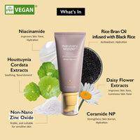 Thumbnail for Haruharu Wonder Black Rice Pure Mineral Relief Daily Sunscreen, SPF50+/PA++++, Broad Spectrum UVA/UVB, Octinoxate & Oxybenzone Free, Hyaluronic Acid, Niacinamide (50ml / 1.69fl.oz)